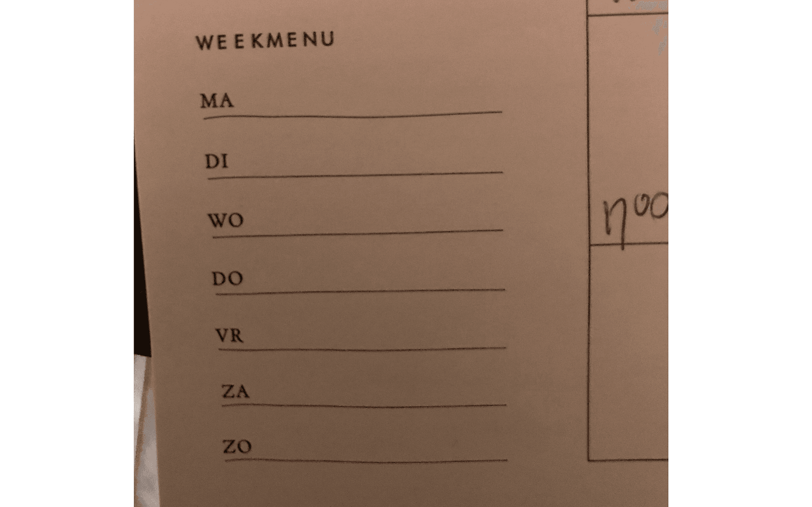 <h1>Minder strijd met je kinderen door het weekmenu</h1>