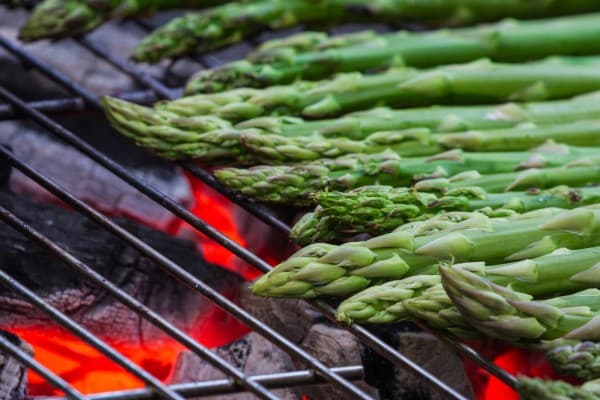 Groene asperges