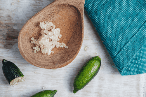 Finger limes (limoenkaviaar)