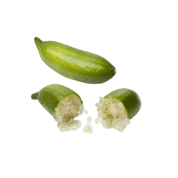 Finger limes (limoenkaviaar)
