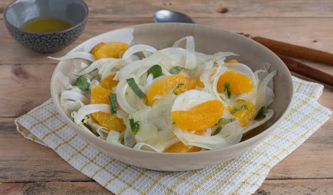 Fenchel mit Orange und Minze