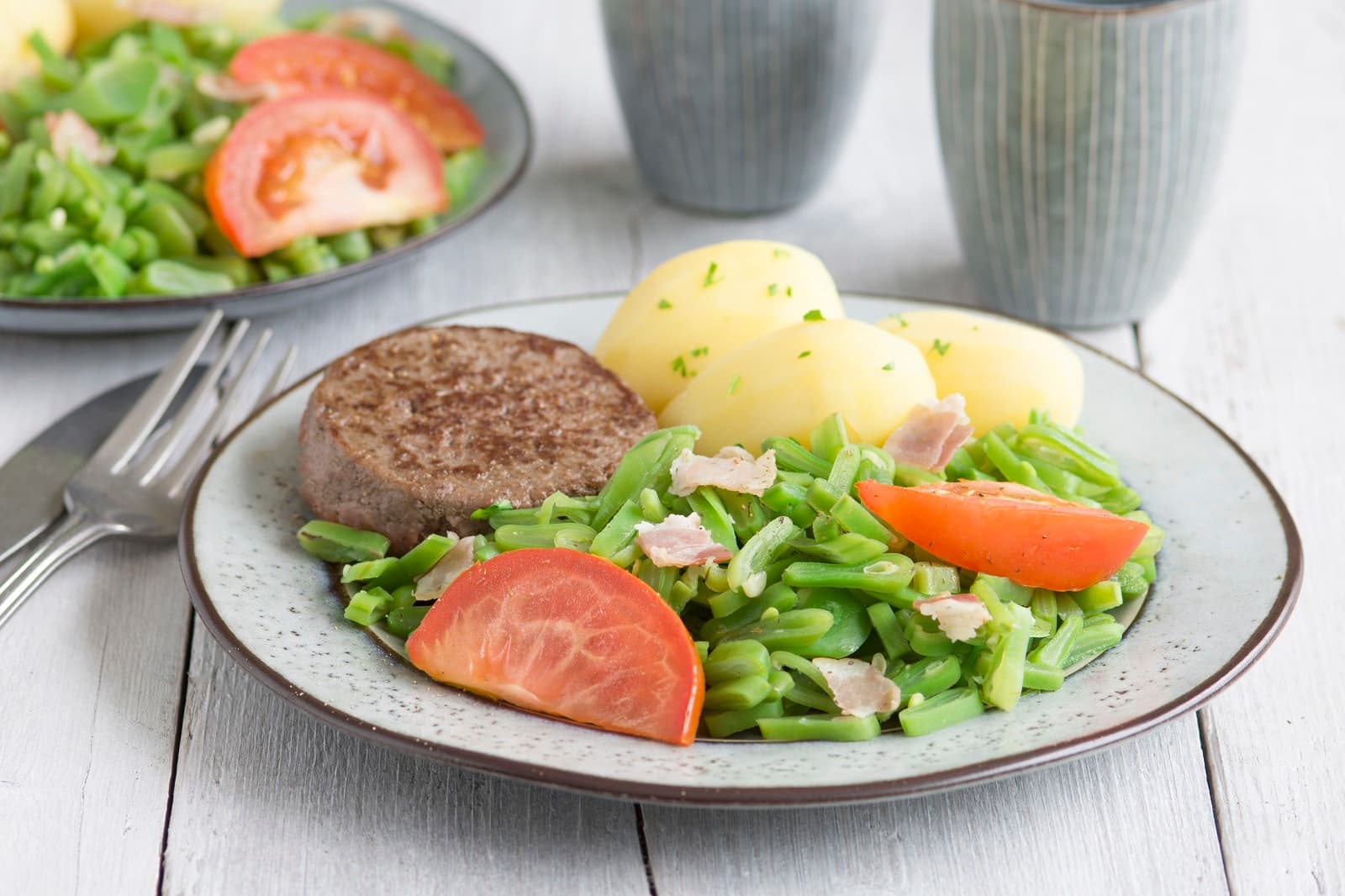 Snijbonen à la béarnaise