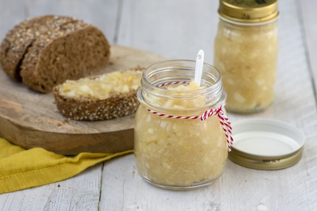 Appel-gemberjam zonder suiker