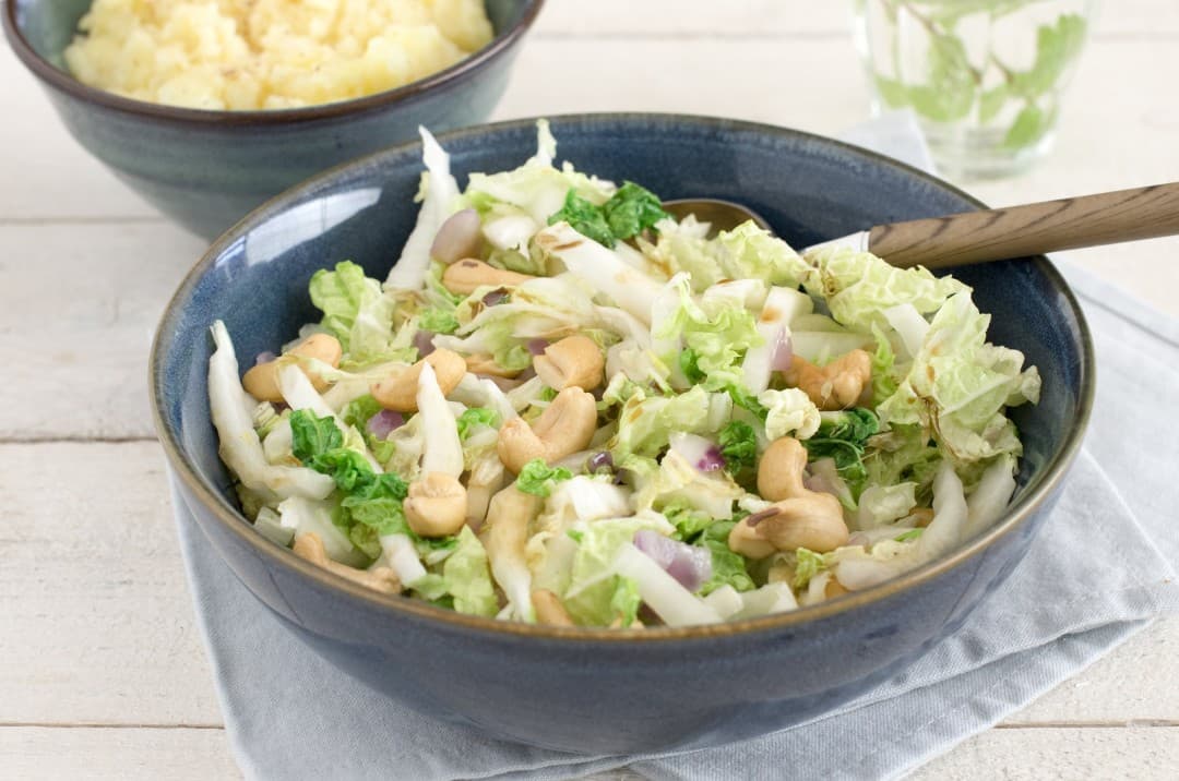 Chinakohl mit Ingwer