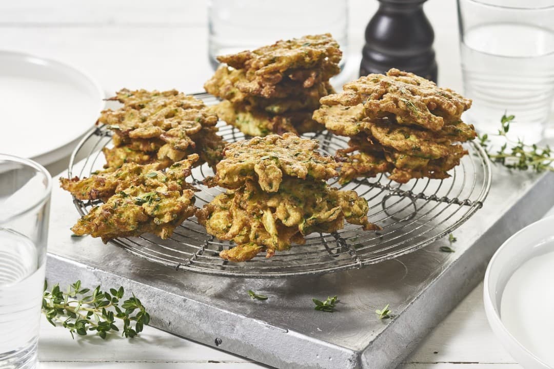 Courgette fritters