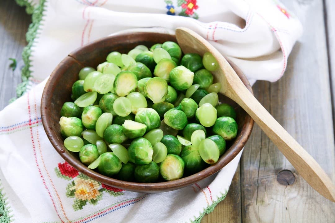 The sweetest Brussels sprouts