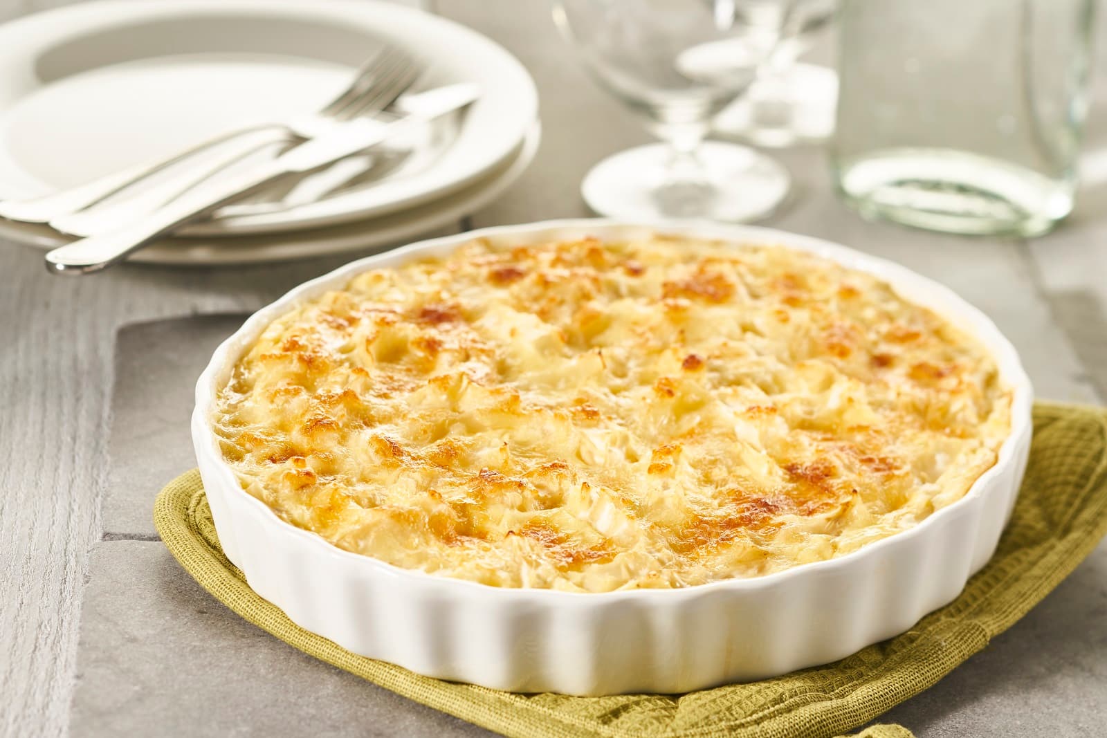 Gegratineerde selderij