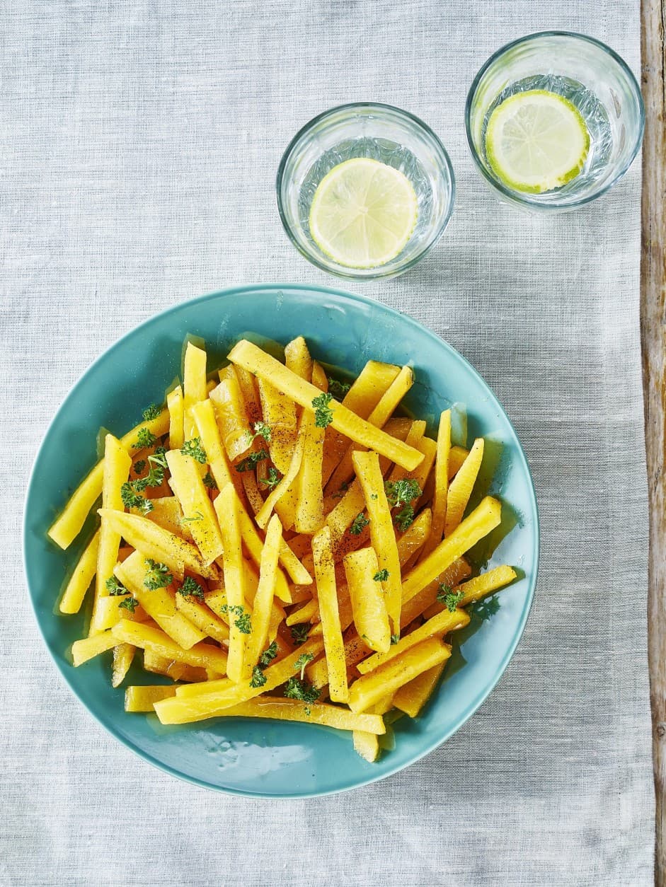 Gekaramelliseerde koolraap