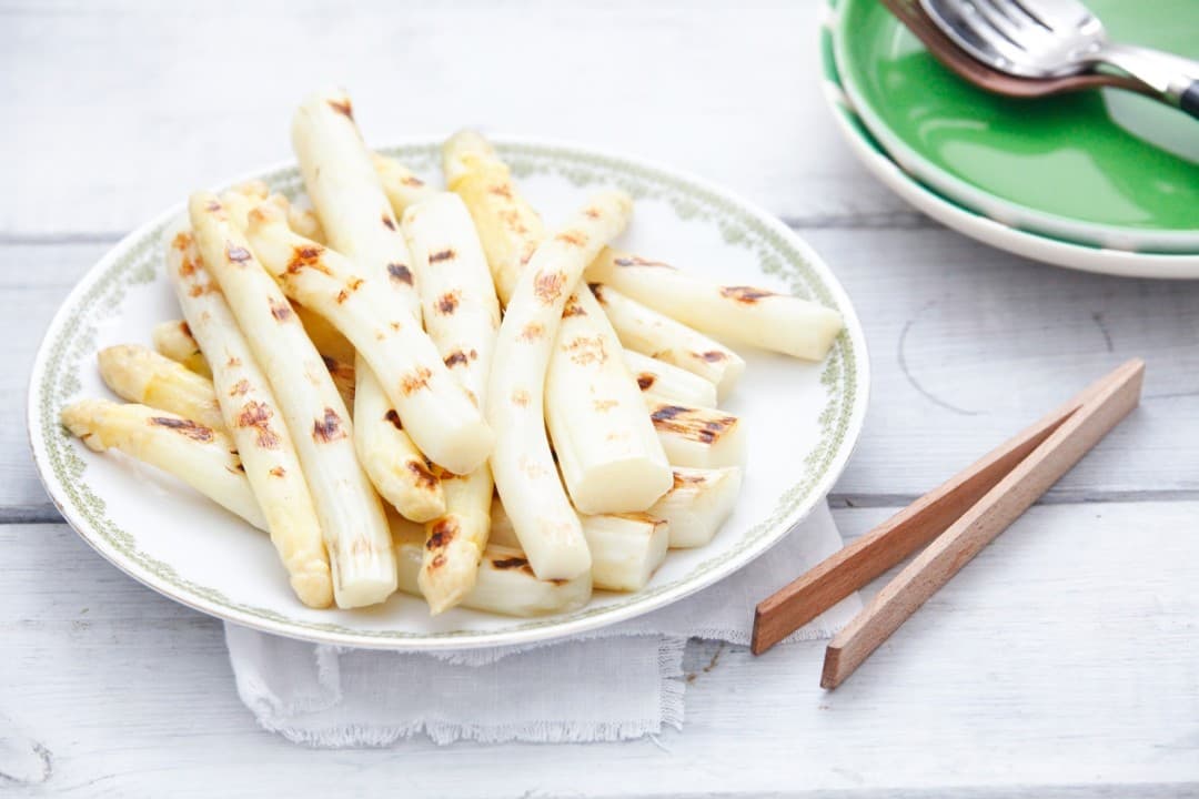 Geroosterde asperges