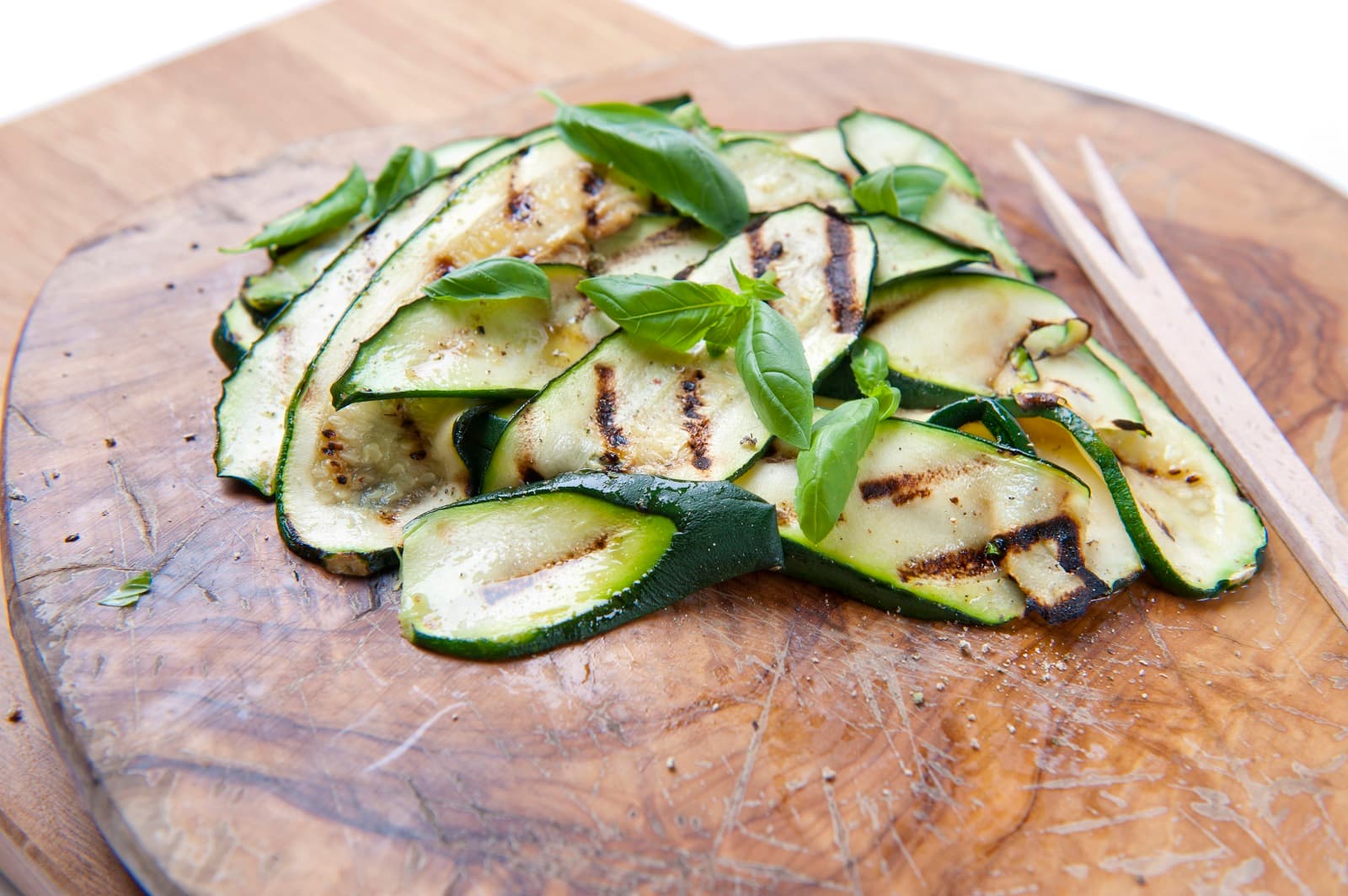 Geroosterde courgette