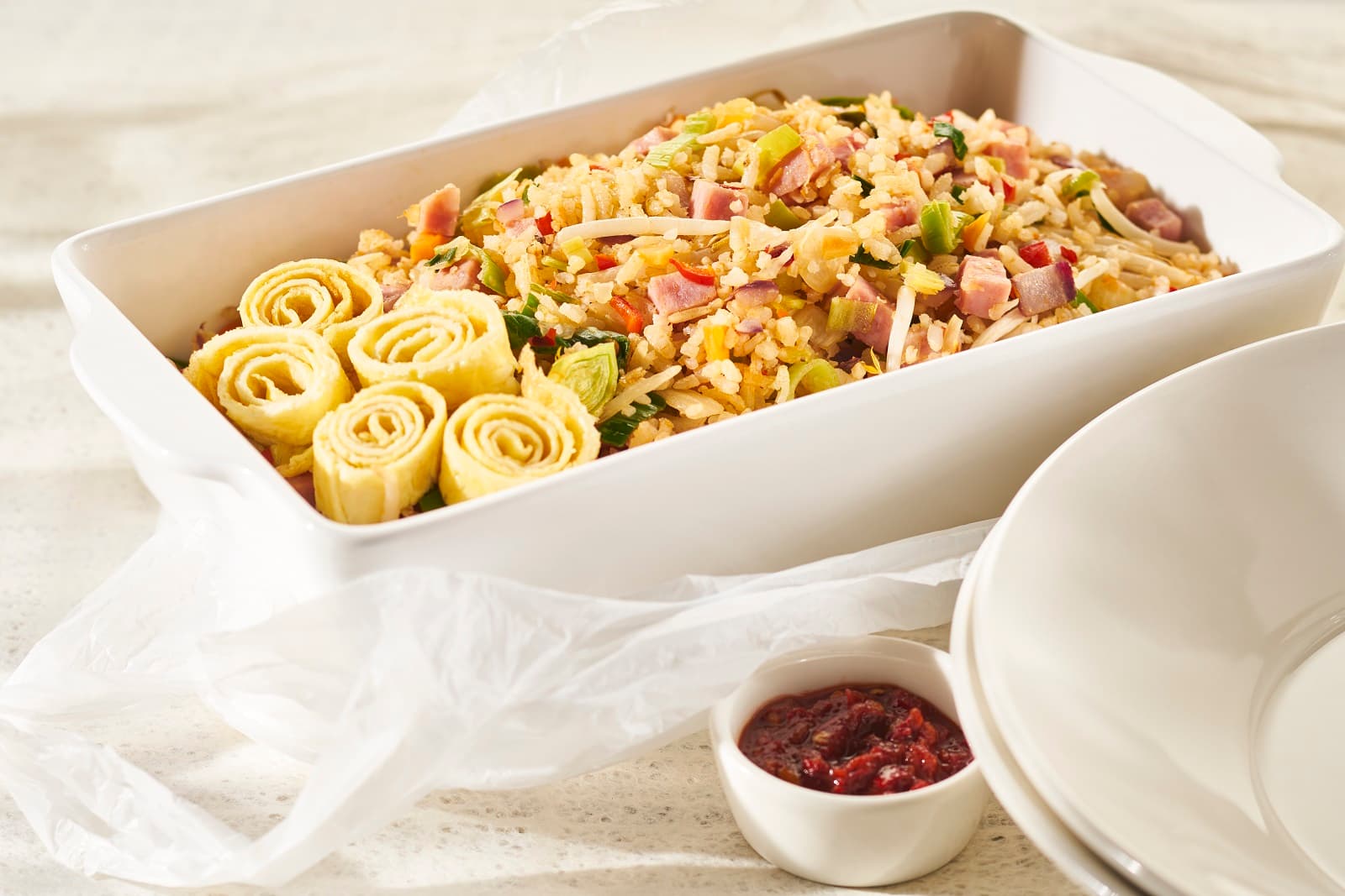 Pittige nasi