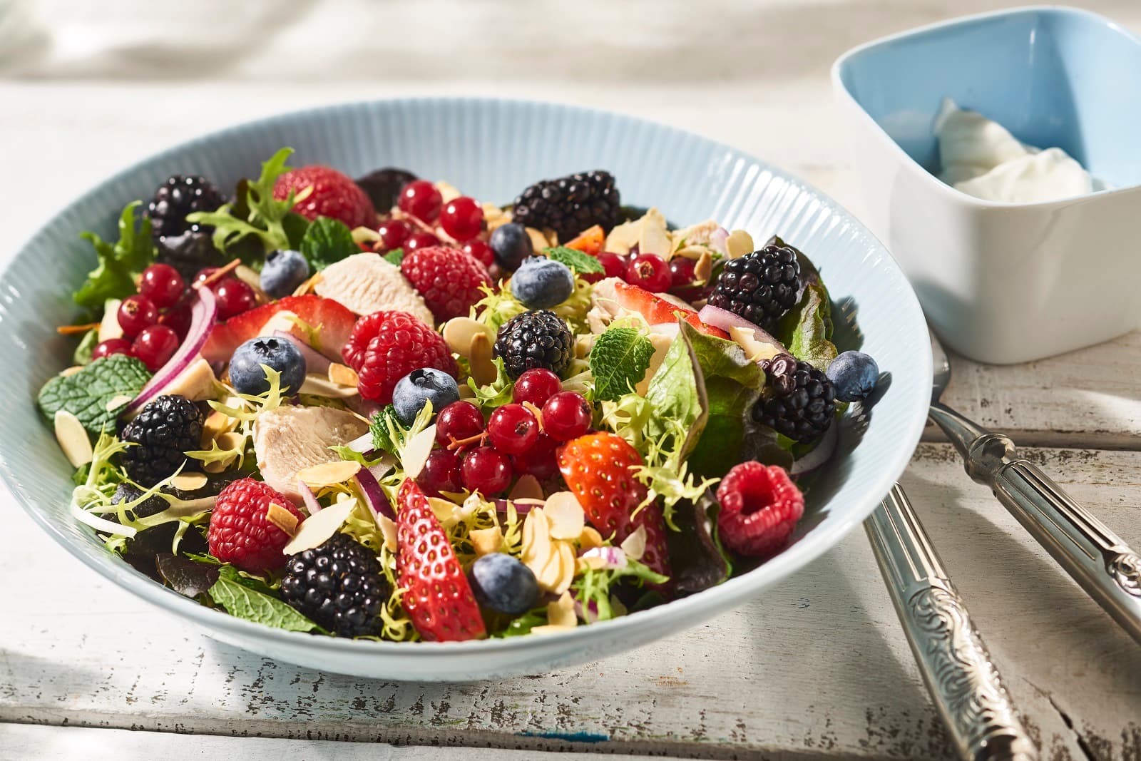 Zachtfruit salade