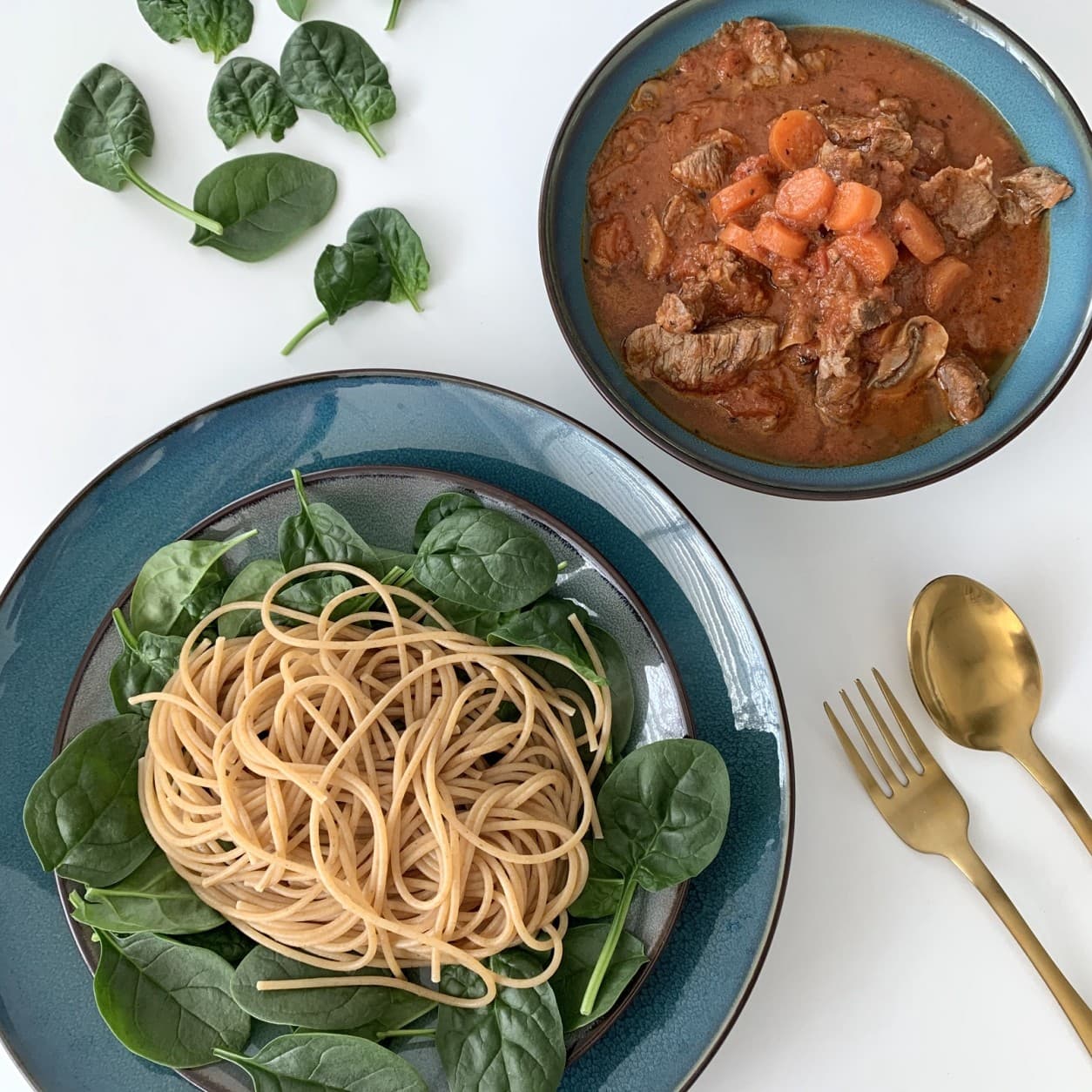 Pasta met stoofvlees van de Gezonde Dutchies