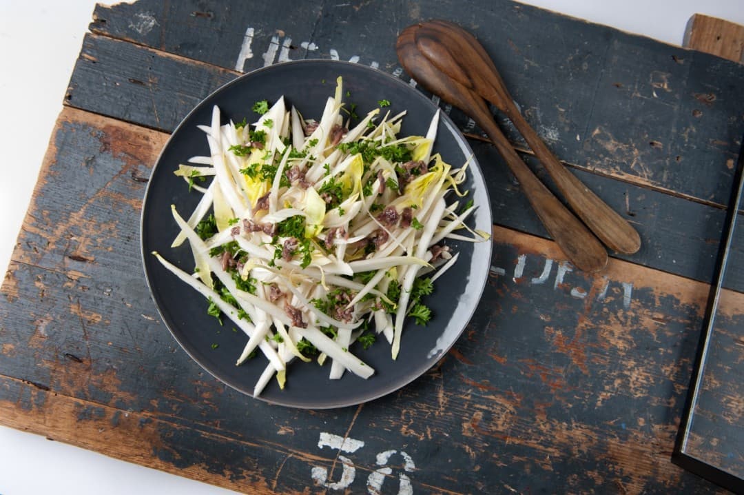 Roman endive salad
