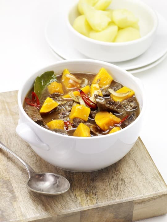 Pikanter Kürbis-Eintopf