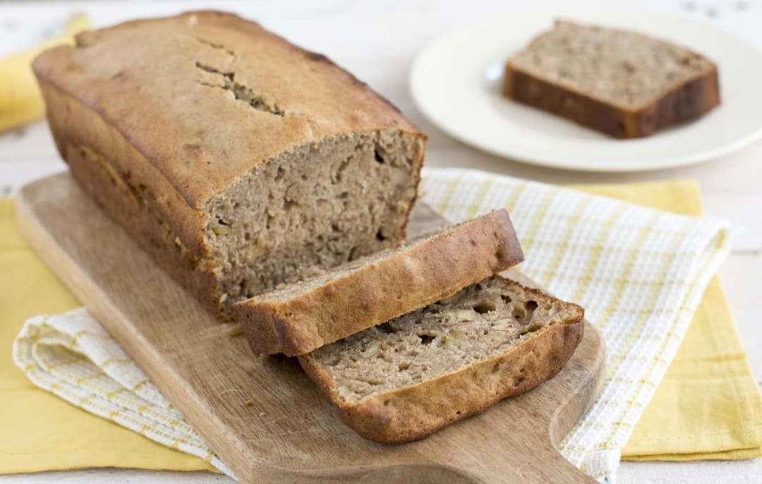 Bananenbrot mit Walnüssen
