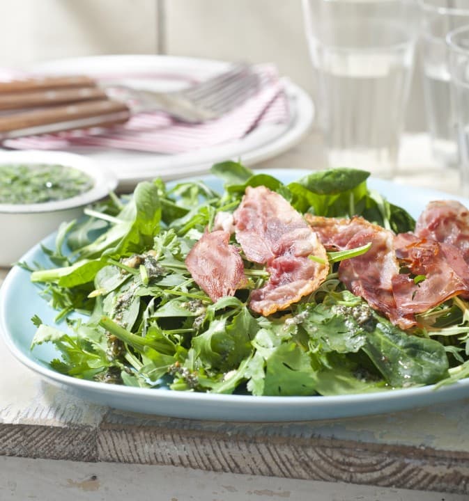 Zomerse kruidensalade