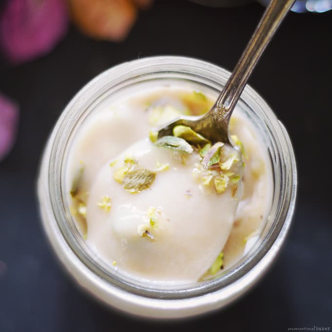 Cherimoya dessert