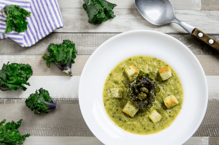 Stevige maaltijdsoep met kalettes