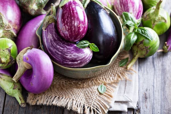 Graffiti-Aubergine