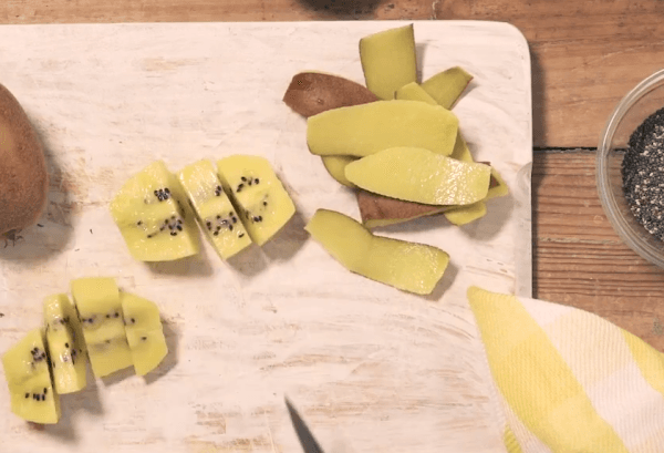 Gelbe Kiwi