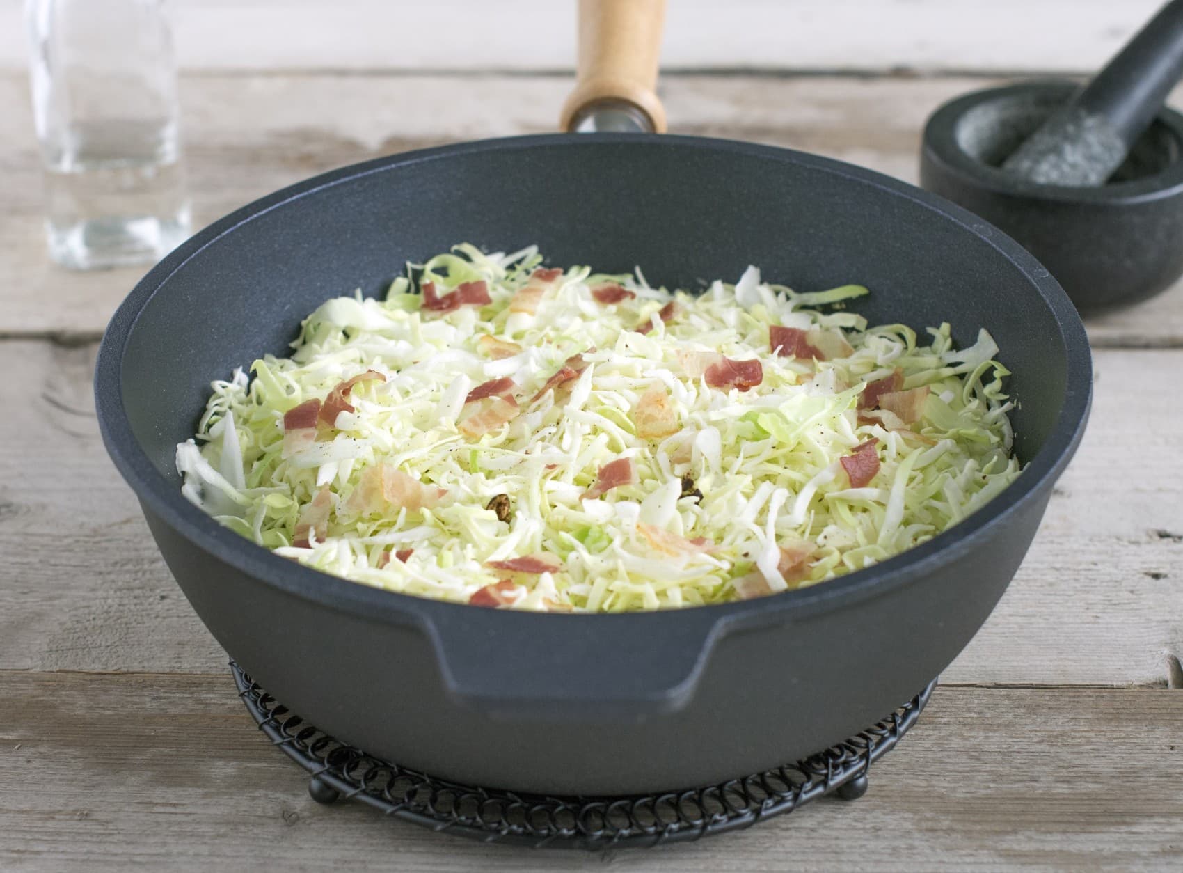 Warme koolsalade
