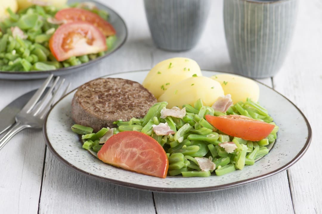 Stangenbohnen à la béarnaise