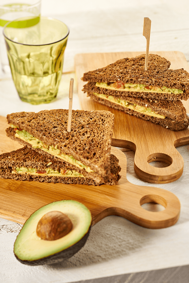 Tosti met avocado