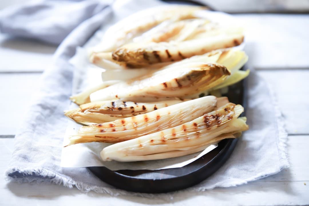 Grilled endive