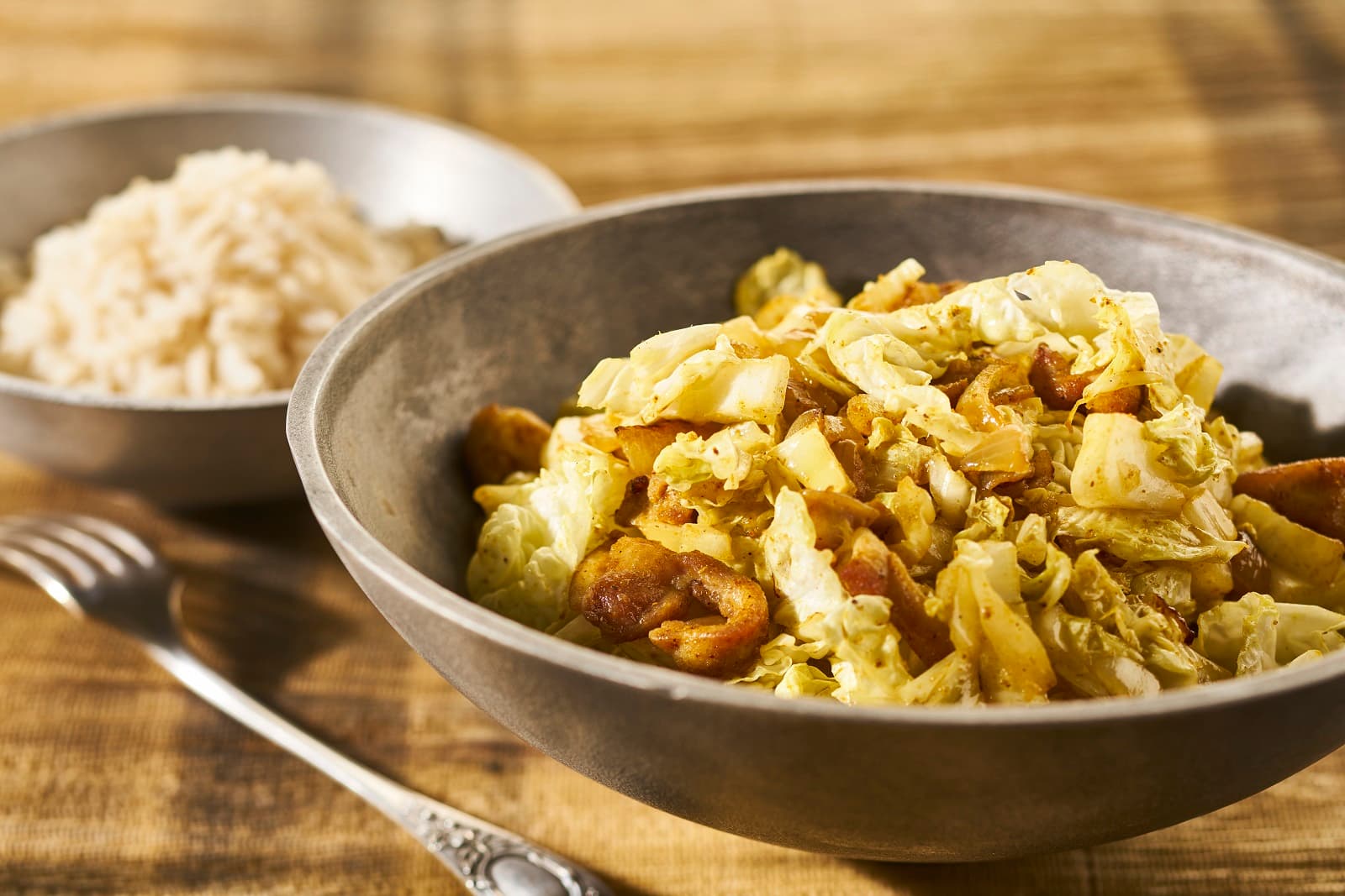 Chinakohl mit Huhn