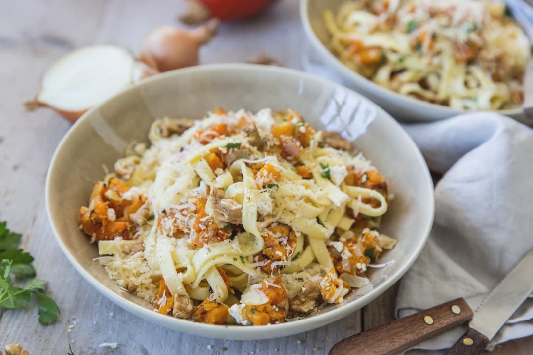 Pompoenpasta