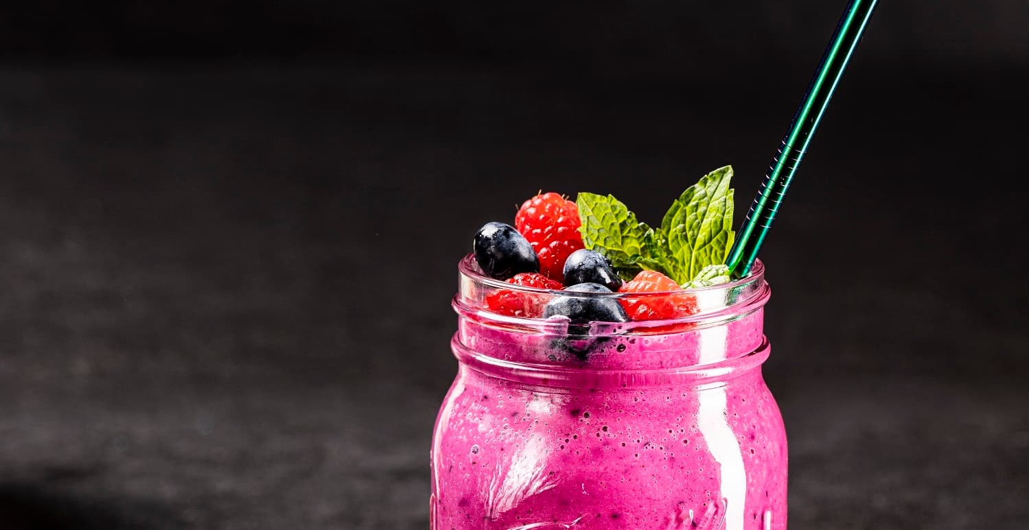 Smoothie met Kanzi® en rode biet