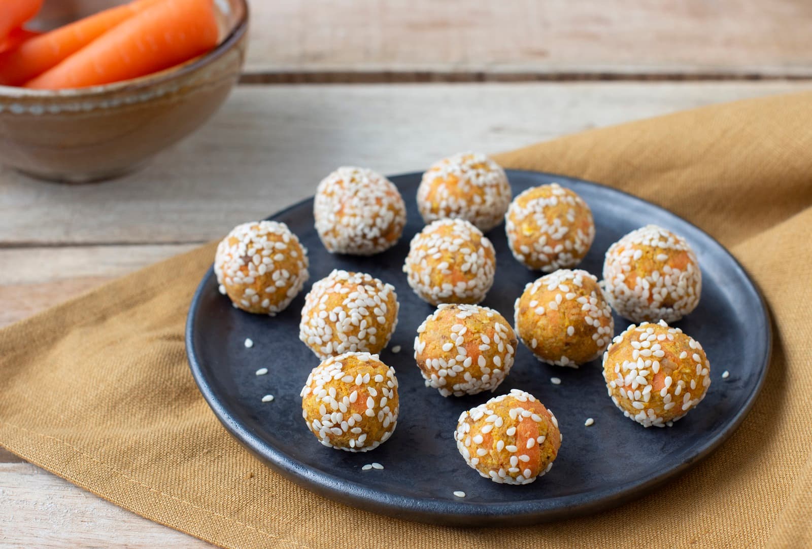 Carrot cake balls